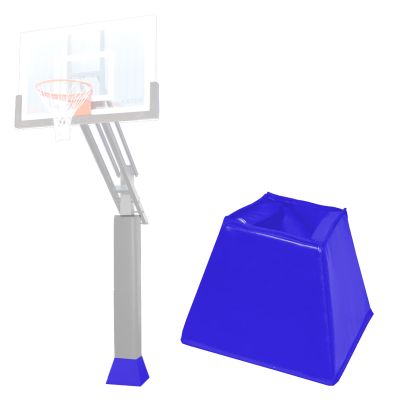 Katop Square Basketball Pole Pad, Heavy Duty Protective Pole Padding Fits 5"x5", 6"x6" Pole&Base, Durable UV-Resistant Waterproof Basketball Hoop Padding for Player Safety Outdoor and Indoor