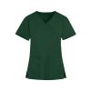 Scrub Top for Women Scrub Tops Women Print Nurse Uniforms for Women Short Sleeve V-Neck Shirts Tops with Pockets view 1