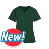Scrub Top for Women Scrub Tops Women Print Nurse Uniforms for Women Short Sleeve V-Neck Shirts Tops with Pockets view 3