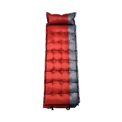 GOOBIX Camping Mat, 5CM Thicken Inflatable Camping Mat Built-in Pump & Pillow, Ultralight & Compact Camping Mattress Sleeping Pad for Outdoor Backpacking, Camping, Hiking, Easy to Inflate,C