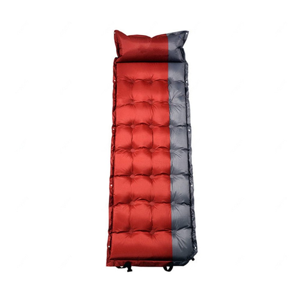 GOOBIX Camping Mat, 5CM Thicken Inflatable Camping Mat Built-in Pump & Pillow, Ultralight & Compact Camping Mattress Sleeping Pad for Outdoor Backpacking, Camping, Hiking, Easy to Inflate,C