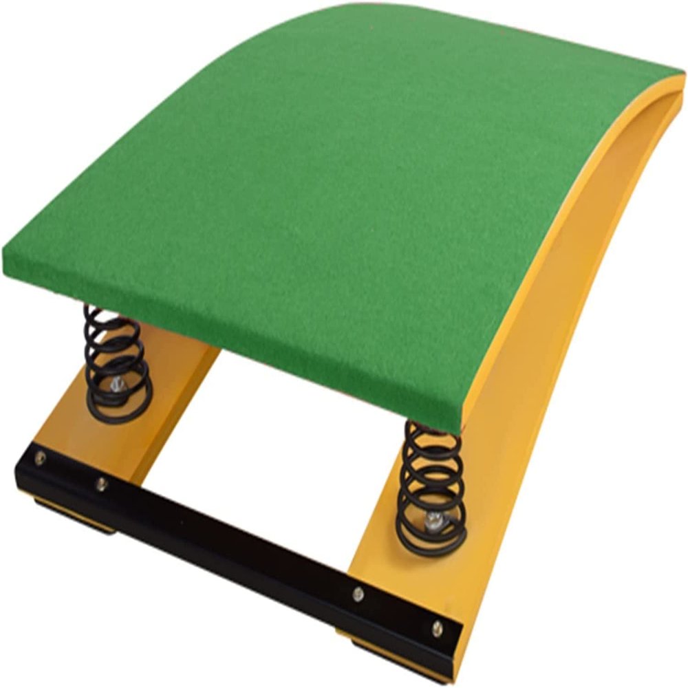 Katzowen Children Mini Trampoline for Playroom, Home Vault Gymnastics Springboard for Gymnastics Beam Bar, 2 Springs, Load 55kg / 120lbs