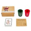 Mud Pie Christmas Card Drinking Game, Red view 1