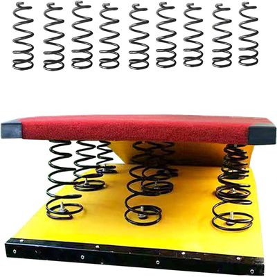 Katzowen Extra Heavy Duty Gymnastics Springboard for Adults Athletes, High Elasticity Spring Floor Sport Equipment, Load 110 kg / 250 lbs
