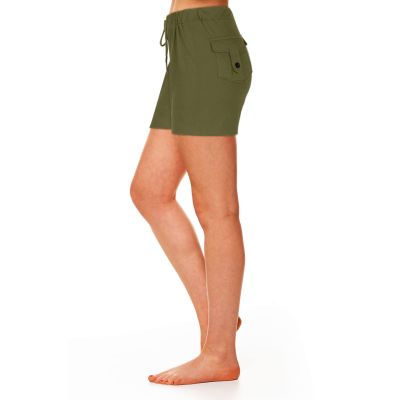 Workout Shorts for Women Summer Casual Comfy Pants Yoga Gym Shorts with Pocket Ladies Cute Slim Fit Trouser Leggings