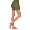 Workout Shorts for Women Summer Casual Comfy Pants Yoga Gym Shorts with Pocket Ladies Cute Slim Fit Trouser Leggings view 2