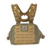 FHF Gear Chest Rig Gen 2  Lightweight MOLLE Front Carry Pack with Upgraded Air Mesh, Storage Pockets & Airframe Harness, Ranger Green view 1