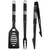 Siskiyou Sports NFL New York Giants 3 pc Monochromatic BBQ Set, Black,One Size view 1
