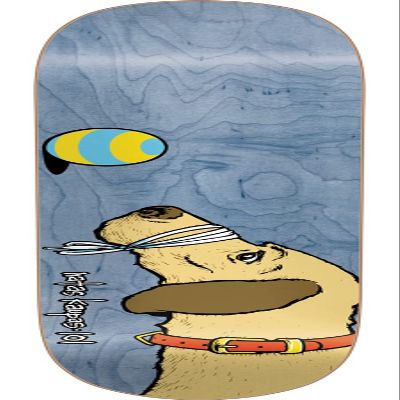 101 Boards Skateboards Natas Kaupas Dog Skateboard Deck - 7.88" x 31.9"