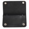 Milwaukee Leather Men's Genuine Leather Bi-Fold Biker Wallets w/Anti-Theft Stainless Steel Chain - 6 Inch view 2