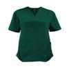 ACTIVE UNIFORMS Mens Scrub Set Medical Scrub Top and Pants (Large, Hunter Green) view 2