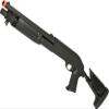 Evike Airsoft - CYMA Standard Metal M3 3-Round Burst Multi-Airsoft Shotshell Loading Airsoft Shotgun (Model: Retractable Stock CQB) view 1