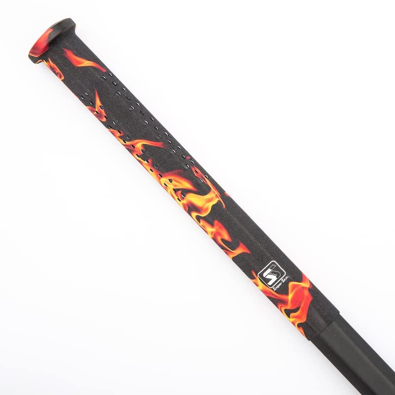 SNIPER SKIN ICT Lacrosse Grip - Waterproof Replacement Grip Wrap - Perfect Team Swag - Easy to Install, Strong Sports Grip - Inferno