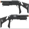 Evike Airsoft - CYMA Standard Metal M870 3-Round Burst Multi-Airsoft Shotshell Loading Airsoft Shotgun (Model: Retractable Stock CQB Metal) view 3