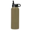 LaserGram Personalized Water Bottle, Bible Verse John 3-16, Stainless Steel Double Wall Vacuum Insulated with Flip Top Straw, Custom Engraved Gift (40oz / 1180ml Camo Green) view 2