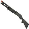 Evike Airsoft - CYMA Standard Metal M870 3-Round Burst Multi-Airsoft Shotshell Loading Airsoft Shotgun (Model: Full Stock Metal) - (PID: 63533)