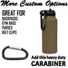 LaserGram Personalized Water Bottle, Dragon, Stainless Steel Double Wall Vacuum Insulated with Flip Top Straw, Custom Engraved Gift (40oz / 1180ml Camo Green) view 4