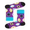 JNRB Men's Colorful Cotton Designer Crew Dress Casual No Boring Cool Crazy Fun Socks For Any Occasion Occupation, L-XL (Time is Money) view 3