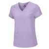ACTIVE UNIFORMS Mens Scrub Set Medical Scrub Top and Pants (3X-Large, Lavender) view 3