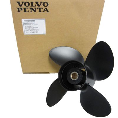 Volvo Penta New OEM Aluminum 4-Blade RH Propeller, 14.25x19P, 3587522