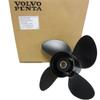 Volvo Penta New OEM Aluminum 4-Blade RH Propeller, 14.25x19P, 3587522 view 1