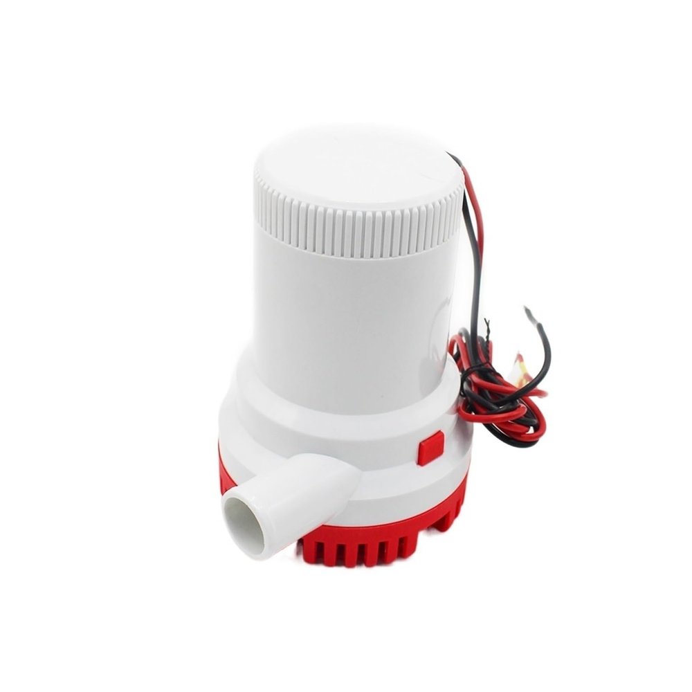 arik 12v 24v Bilge Pump 1500GPH Electric Water Pump for Boats Accessories Submersible Boat Water Pump(24V)