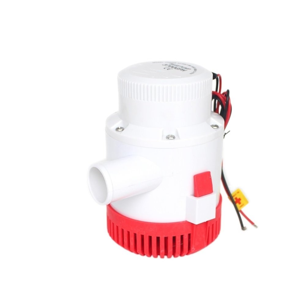 arik 12v 24v Bilge Pump 3500GPH Electric Water Pump for Boats Accessories Submersible Boat Water Pump(12V)