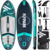 Flypark 11'x35''Inflatable Stand Up Paddle Boards, Extra Wide SUP Paddleboard Inflatable, Yoga Stand Up Paddle Board, Family SUP Board, 110L Backpack, Shoulder Strap, 2-Action Pump