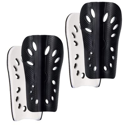 Youth Soccer Shin Guards for Kids Shin Pads Child Calf Protective Gear Protective Soccer Equipment for Boys Girls Toddler Teenagers 3-15 Years Old (Black + Black,M 4'43-5'7 Tall)