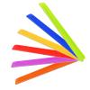 Muka TOPTIE 12 Pcs Reflective Safety Slap Bands, PVC Slap Bracelet, High Visibility and Comfortable-Red view 4