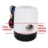 Bomba de agua de diafragma autocebante 750GPH 12V Automatic Bilge Pump for Boat with auto Float Switch,Submersible Electric Water Pump 12 v Volt 12volt 750 GPH (Size : 600GPH 12V) view 3