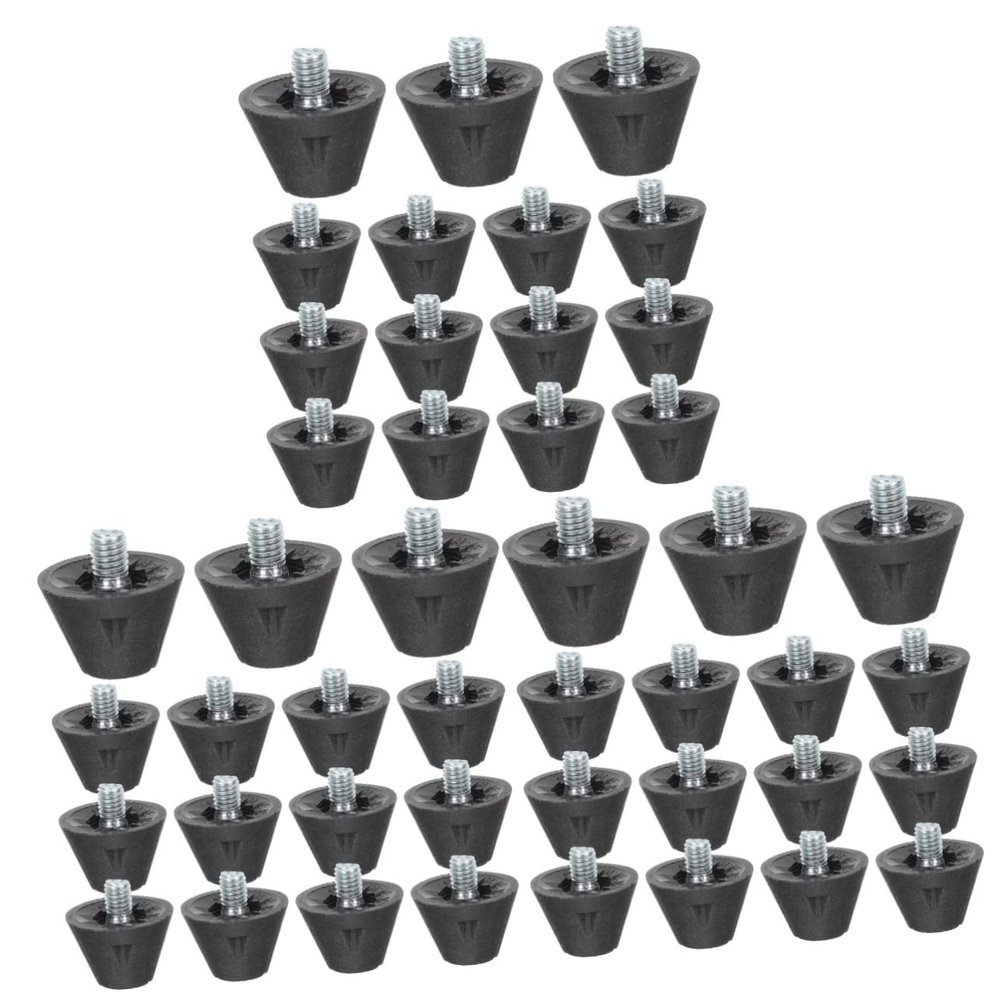 BESPORTBLE 75pcs Track Spikes for Athletic Shoes Replacement Spikes for Sprinting Cross Country Outdoor Sports Enhanced Grip for Improved Speed and Traction