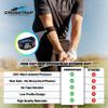 CROSSTRAP Tennis Elbow Brace For Women & Men (Small) - Elbow Brace for Tendonitis, Elbow Support, Forearm Brace, Arm Brace, Elbow Compression Brace view 2