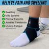 MDUB Ankle Support Wrap 1 Pack, Achilles Tendonitis Pain Relief Planter Fasciitis Support Brace, Hiking, Soccer, Basketball, Running, Tennis, Volleyball & Pickleball view 3