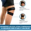 CROSSTRAP Patellar Tendon Support Strap (Small), Knee Pain Relief Adjustable Neoprene Knee Strap for Running, Hiking, Arthritis, Jumper, Tennis Injury Recovery, Pickleball view 3