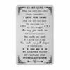 Levole To My Love Wallet Insert, I Love You Gifts for Him Her, Anniversary Card for Husband, Romantic Gifts for Girlfriend Birthday, Valentines Day for Women, Christmas Stocking Stuffers view 1