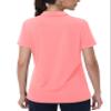 MAGCOMSEN Golf Shirts for Woman UPF 50+ Dry Fit Quick Dry Polo Shirts Athletic Sports Short Sleeve with Collar Pink,2XL view 2