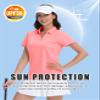 MAGCOMSEN Golf Shirts for Woman UPF 50+ Dry Fit Quick Dry Polo Shirts Athletic Sports Short Sleeve with Collar Pink,2XL view 3