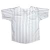 DIGITMON Kids Baseball Jersey Button Down Premium Striped T Shirts Uniform, White 14 Years Teenagers view 2