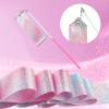 LOMIMOS 4pcs Pink Sparkling Dance Ribbon Wand, 78.7 inch Rhythmic Artistic Gymnastics Twirling Ribbon Streamer for Girls Kids Adults Dancer Training Party Gift view 4