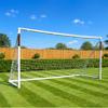 Amazon Exclusive Football Flick 12ft x 6ft Training Goal - The Best uPVC Football Goal for Gardens - All Weather Protection - Integrated Locking System for Easy Assembly view 1