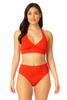 Anne Cole Womens Halter Swim Bikini Top view 1