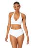Anne Cole Womens Halter Swim Bikini Top view 4