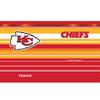 Tervis Traveler NFL Kansas City Chiefs - Hype Stripes Triple Insulated Tumbler Travel Cup Keeps Drinks Cold & Hot, 20oz, Stainless Steel view 2