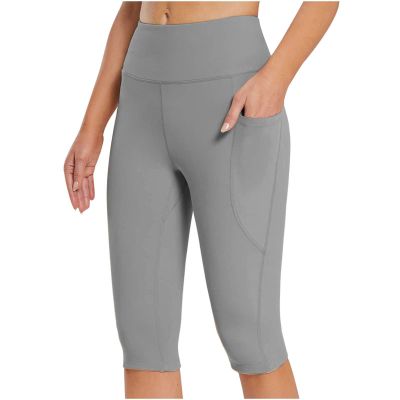 XUNRYAN Biker Shorts Women High Waisted 12"/ 8"/ 5" Fitness Athletic Workout Leggings Running Yoga Shorts Gym Activewear