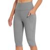 XUNRYAN Biker Shorts Women High Waisted 12"/ 8"/ 5" Fitness Athletic Workout Leggings Running Yoga Shorts Gym Activewear view 2