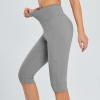 XUNRYAN Biker Shorts Women High Waisted 12"/ 8"/ 5" Fitness Athletic Workout Leggings Running Yoga Shorts Gym Activewear view 3