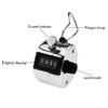 6Pcs Hand Tally Counter 4-Digit Lap Counter Clicker, Manual Mechanical Handheld Pitch Click Counter with Finger Ring for School Golf & Knitting Row Croche view 4