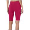 XUNRYAN Biker Shorts Women High Waisted 12"/ 8"/ 5" Fitness Athletic Workout Leggings Running Yoga Shorts Gym Activewear view 2