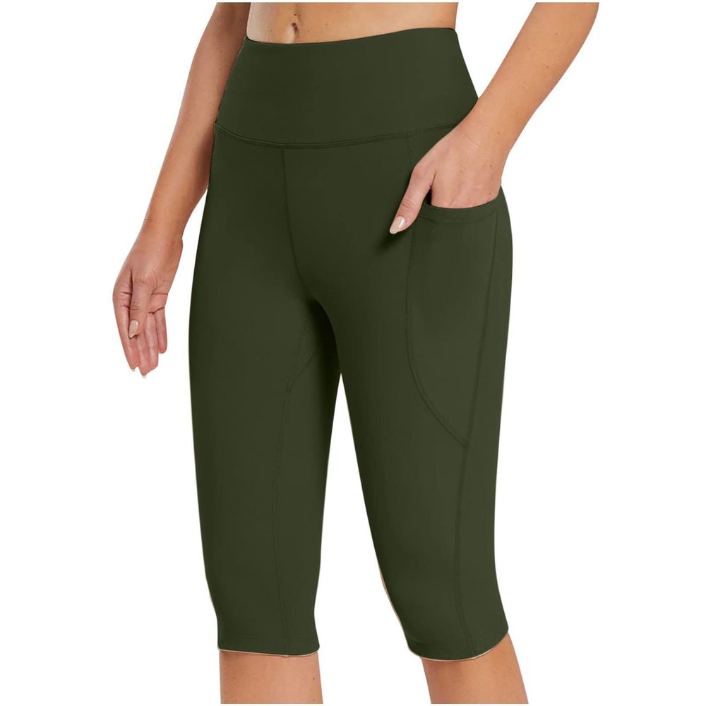 XUNRYAN Biker Shorts Women High Waisted 12"/ 8"/ 5" Fitness Athletic Workout Leggings Running Yoga Shorts Gym Activewear